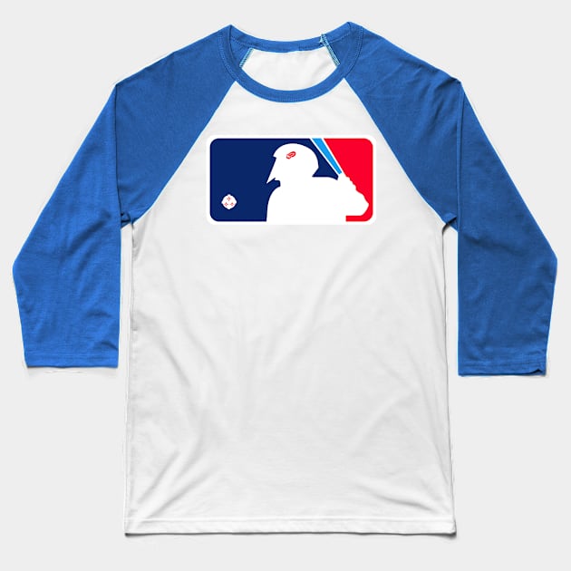 Major League Blast Shield Baseball T-Shirt by brodiehbrockie